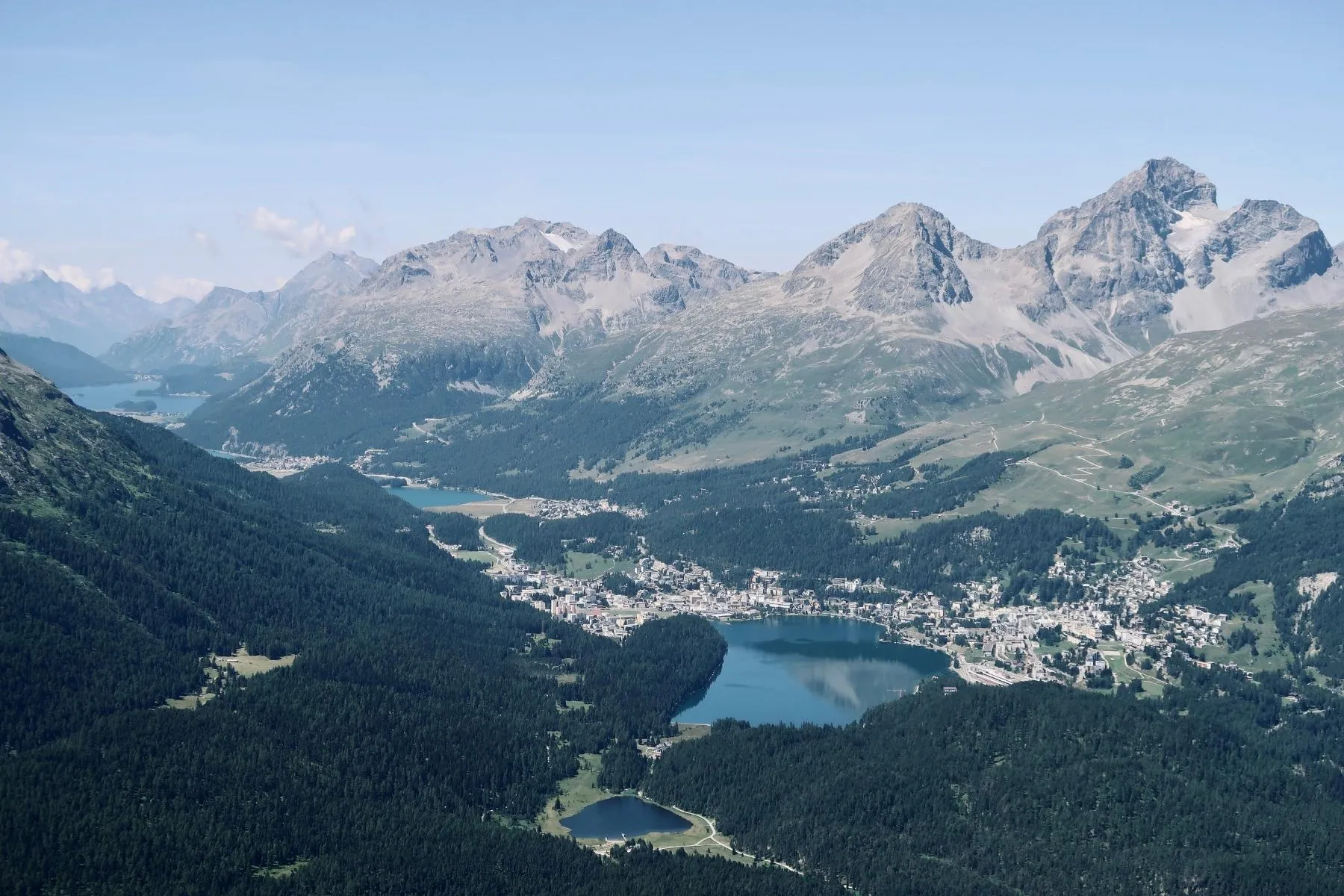 Geografia Fisica di Muottas Muragl: Un'Analisi del Panorama Alpino